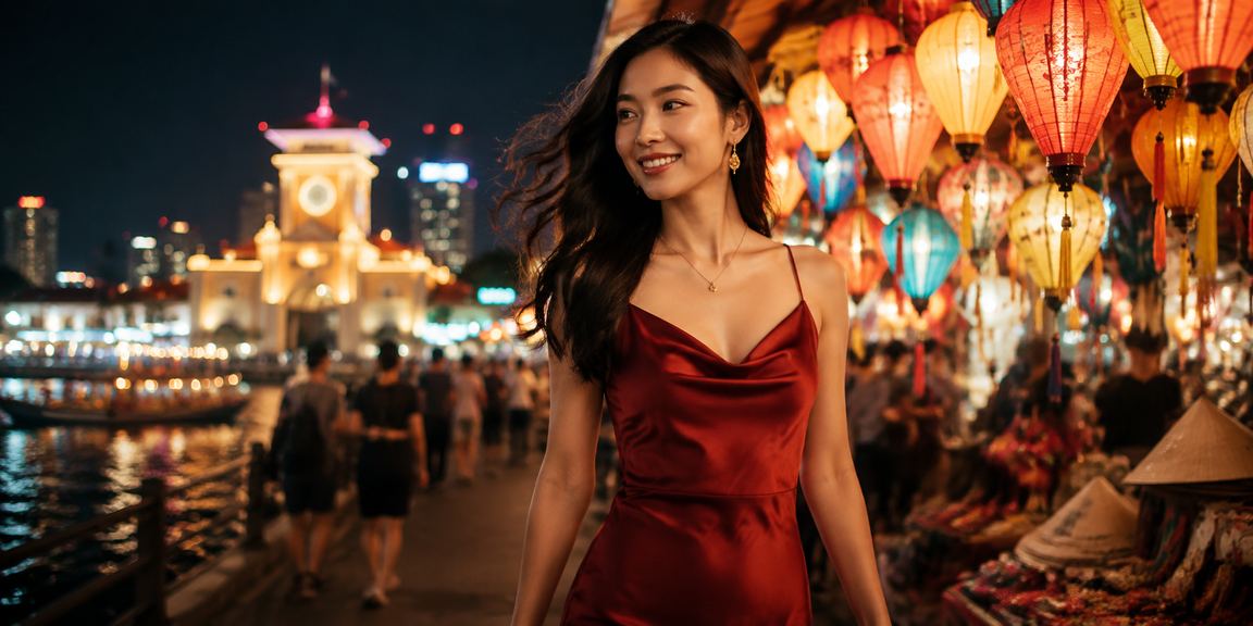 Khung cảnh chợ đêm sôi động tại TP Hồ Chí Minh với các đợt khuyến mãi cá cược